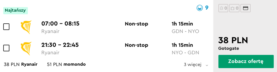 zarezerwuj loty do sztokholmu