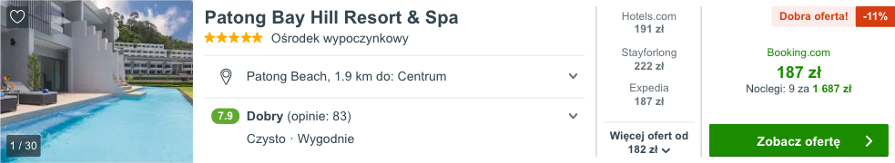 zarezerwuj hotel na phuket