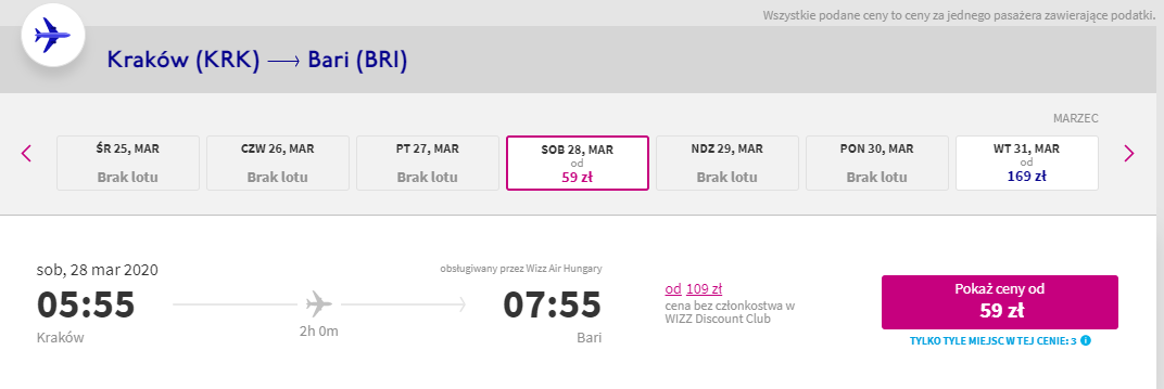 rezerwacja lotów