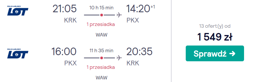 rezerwacja lotów