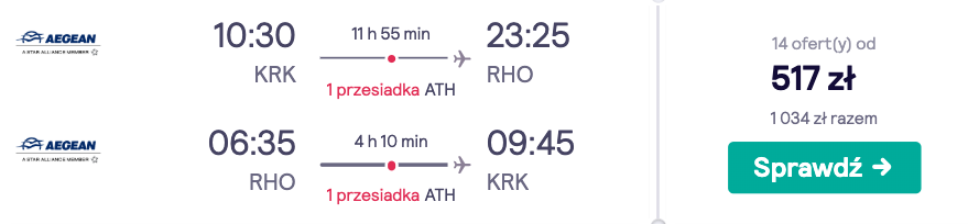 zarezerwuj loty na rodos