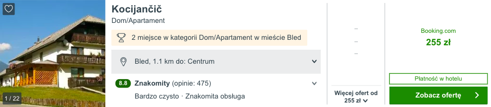 zarezerwuj hotel w vintgarze