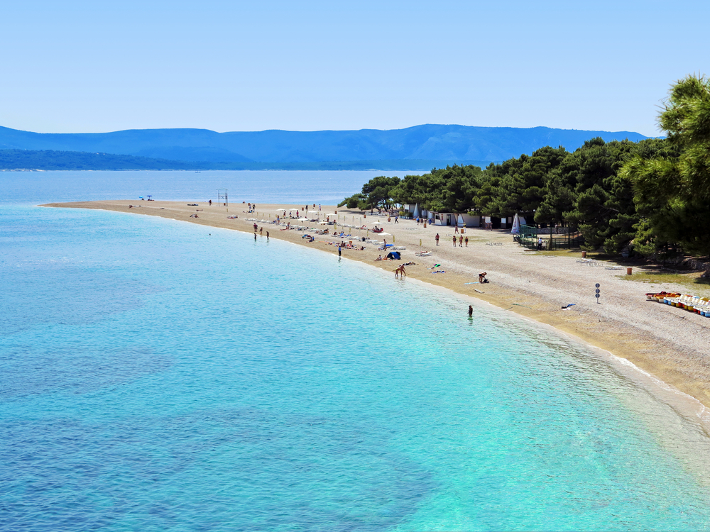 Plaża w Chorwacji