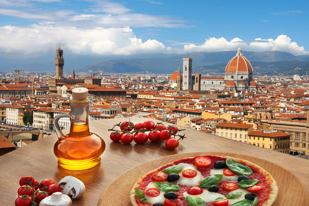 obiad we florencji