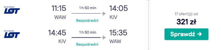 zarezerwuj loty do kiszyniowa