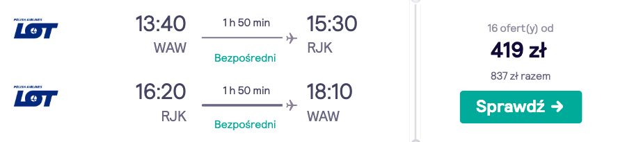 zarezerwuj loty do rijeki