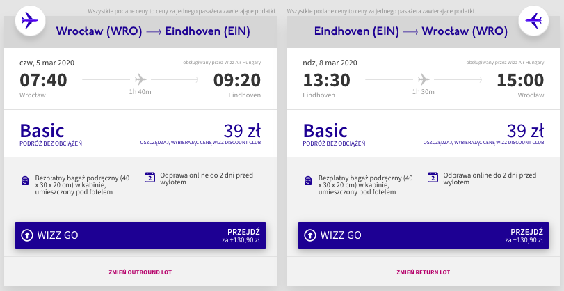 zarezerwuj loty do eindhoven
