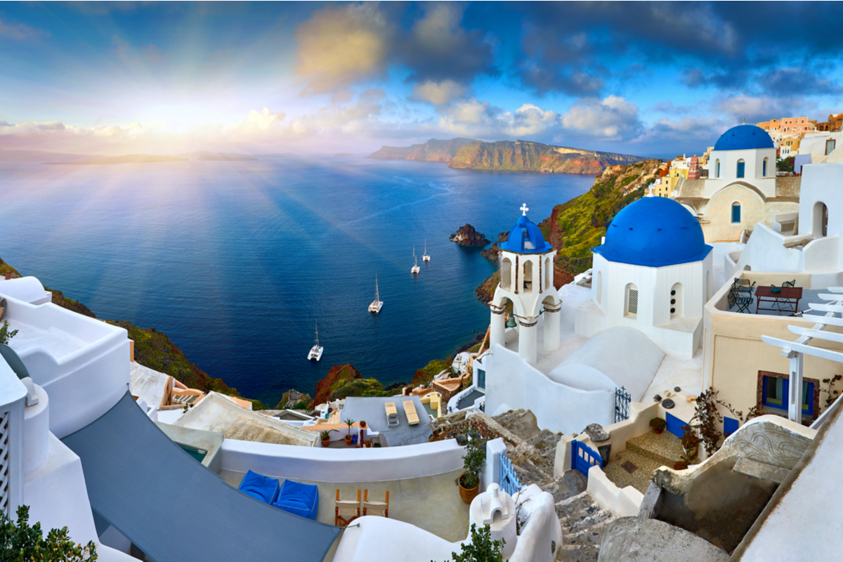 Lato na Santorynie: loty z Gdańska za 278 PLN