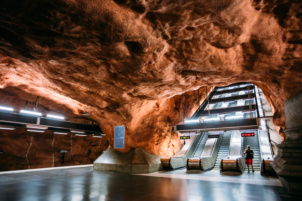 metro w sztokholmie