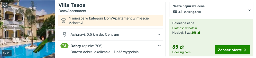 zarezerwuj noclegi na korfu