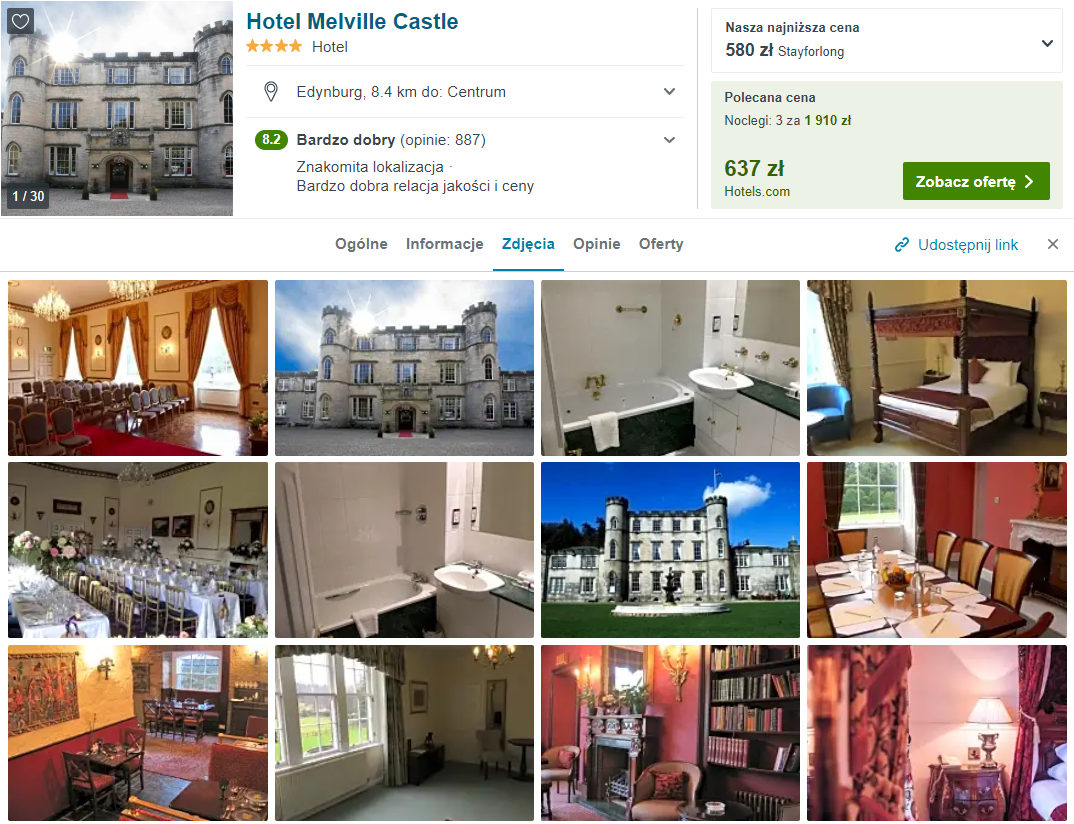 Rezerwacja noclegów