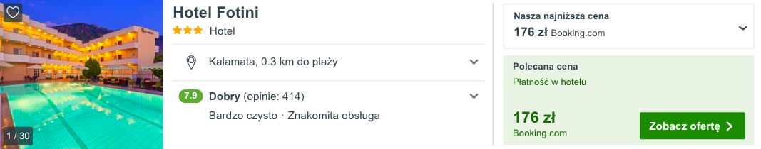 zarezerwuj hotel w kalamacie