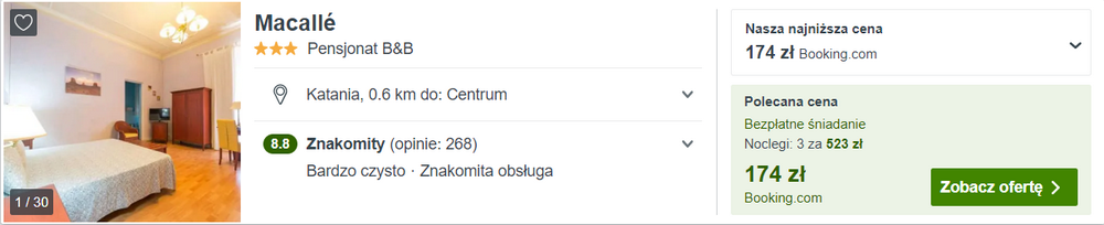 noclegi katania