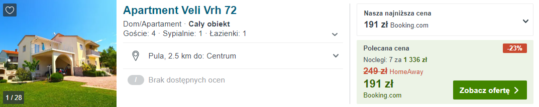 Apartament w Puli