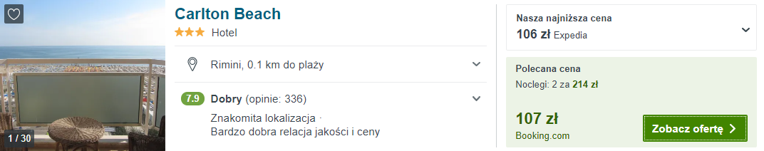 Rezerwacja hotelu