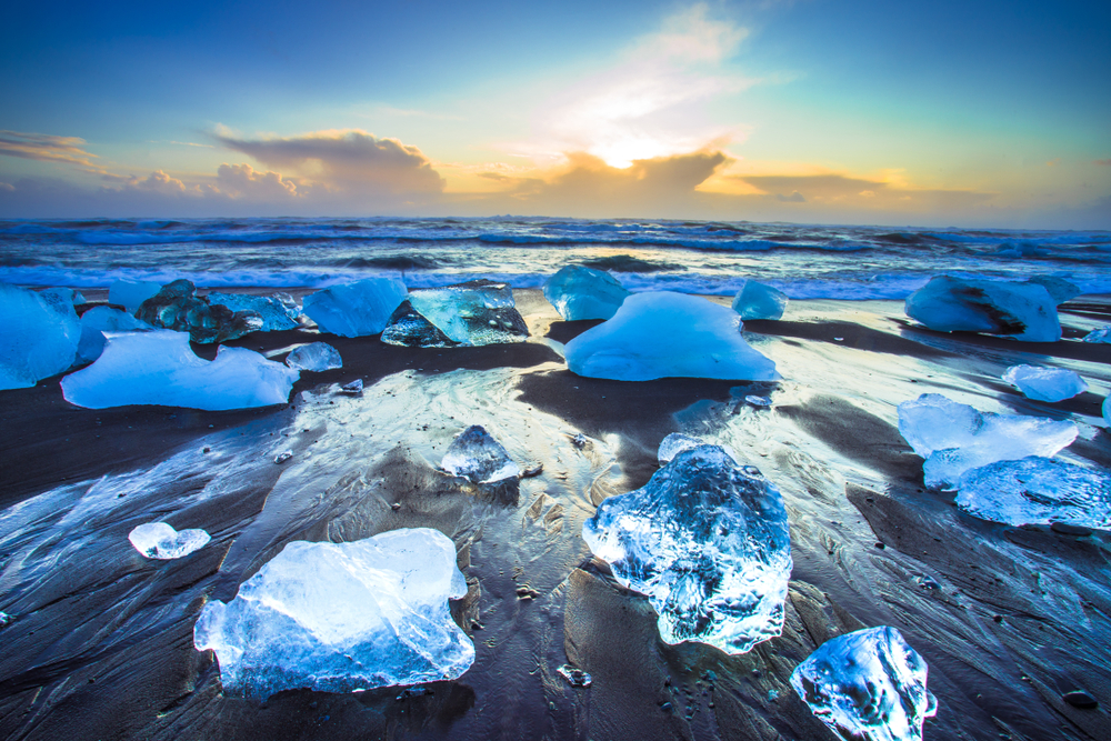 Diamond beach