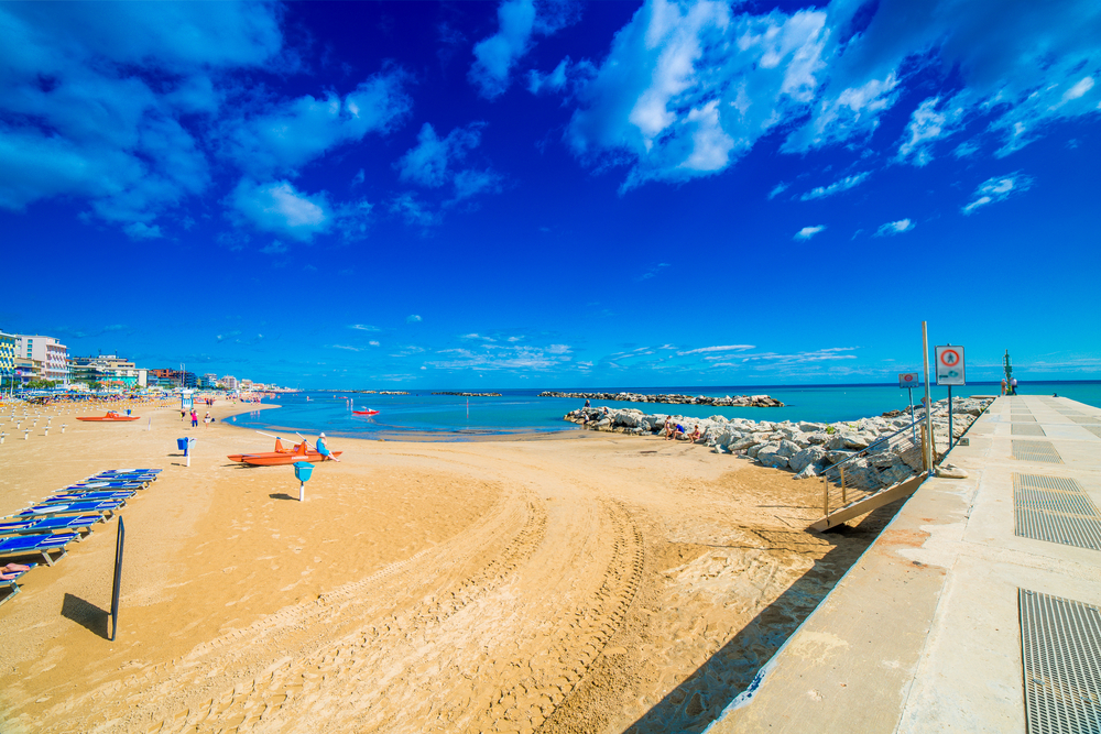 Plaża w Rimini