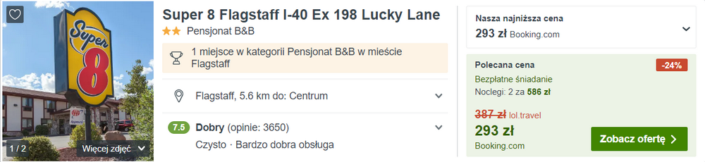 noclegi usa