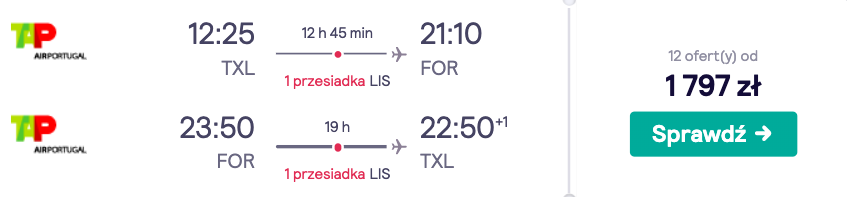 zarezerwuj loty do fortalezy