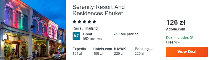 Hotel na Phuket