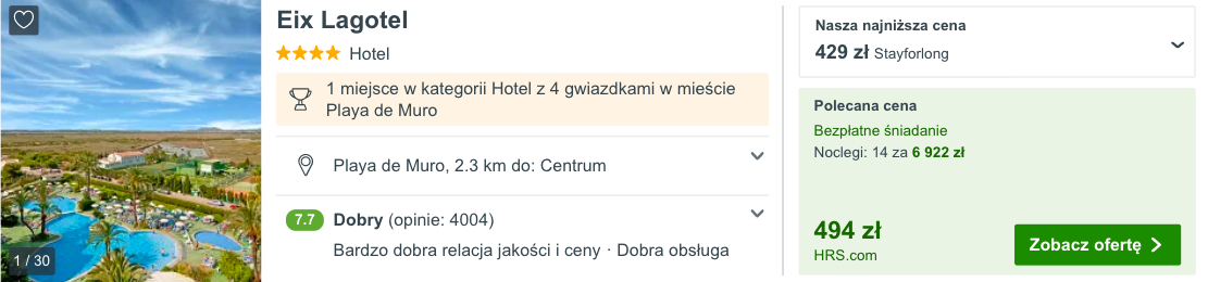 zarezerwuj hotel na majorce