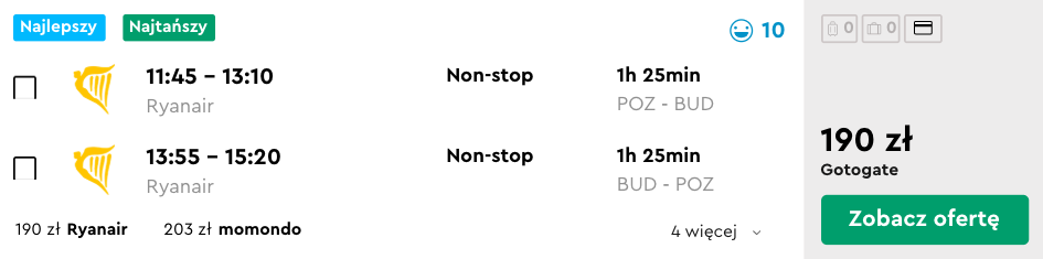 zarezerwuj loty do budapesztu