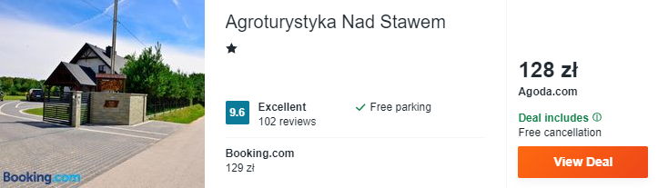 Rezerwacja noclegów