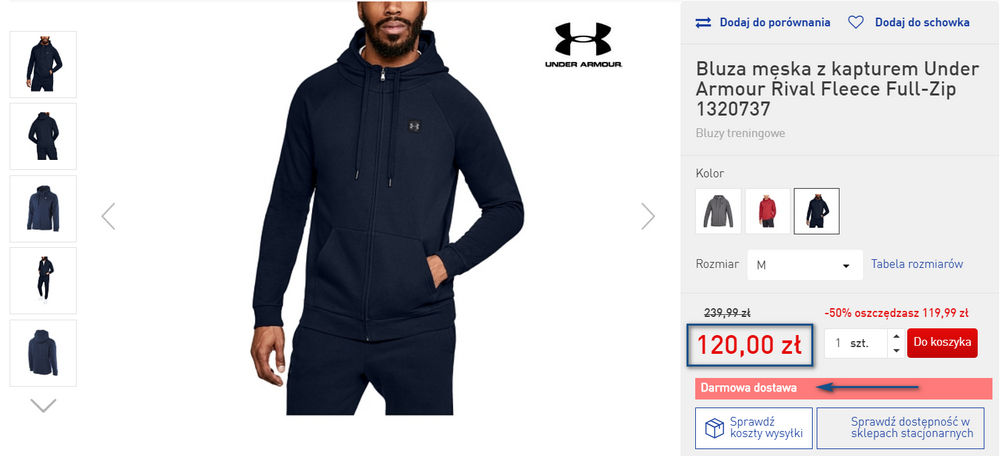 Under Armour ubrania