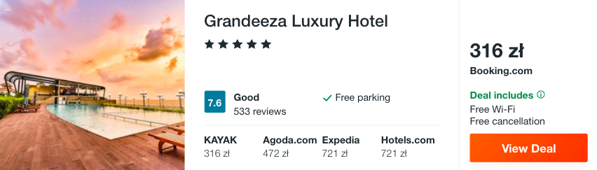 zarezerwuj hotel w negombo