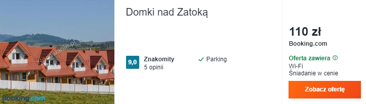 Domki nad Zatoką