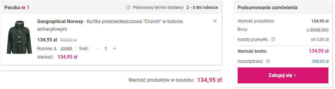 kurtka przeciwdeszczowa