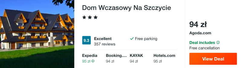 zarezerwuj hotel w gorach