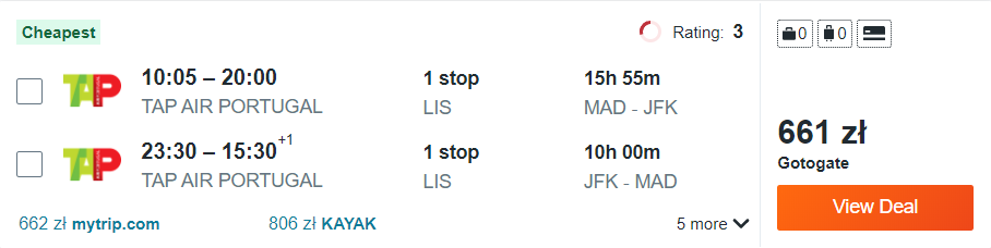 nowy jork bardzo tanio