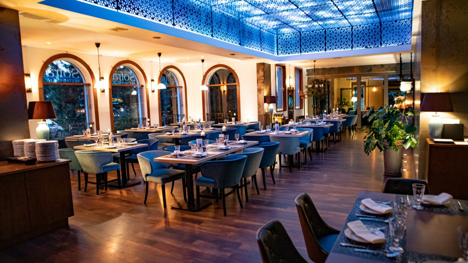 Wnętrze restauracji