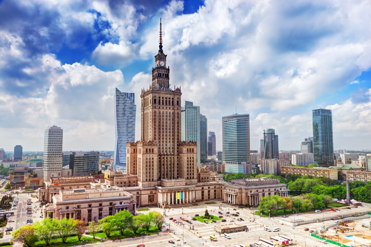 warszawa palac kultury