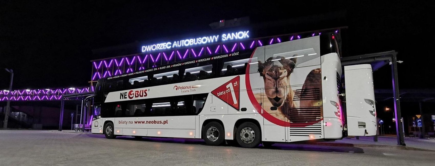 NEOBUS: zimowa pula biletów od 1 PLN (walentynki i ferie)! Kraków, Warszawa, Wrocław i inne miasta