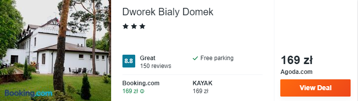 Rezerwacja dworku