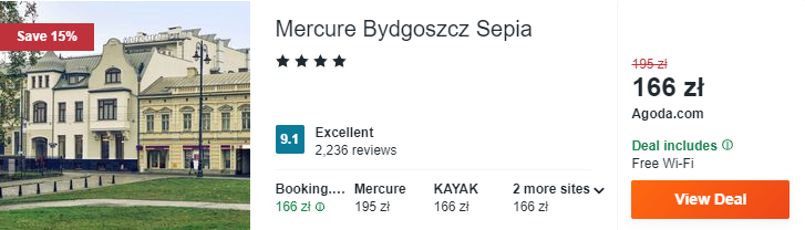 Rezerwacja noclegów