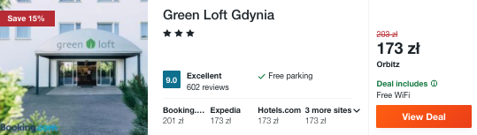 zarezerwuj hotel w gdyni