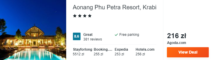 Hotel w Krabi