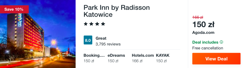 zarezerwuj hotel w katowicach