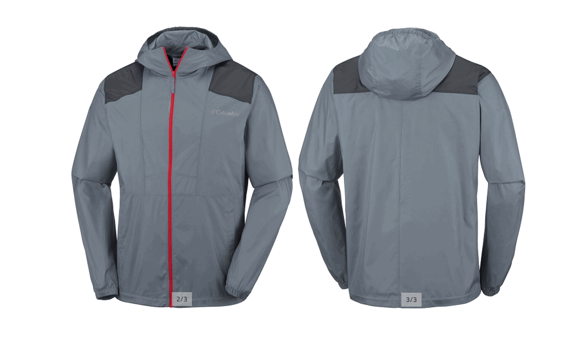 W teren i na co dzień: kurtka wiatrówka marki Columbia za 100 PLN