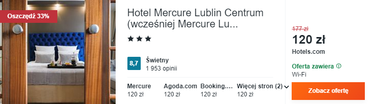 Rezerwacja noclegów
