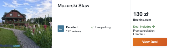 zarezerwuj hotel na mazurach