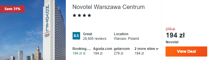 Rezerwacja noclegów
