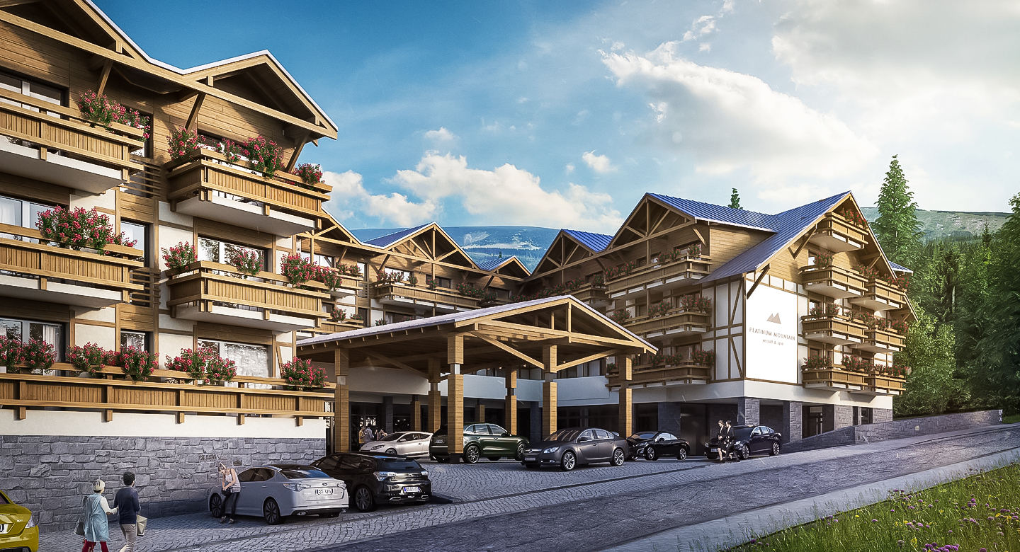 Noclegi z wyżywieniem w Sudetach: ekskluzywny 5* Platinum Mountain Hotel & SPA za 299 PLN/pokój