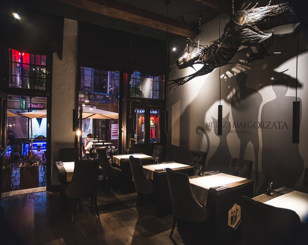Wnętrze restauracji