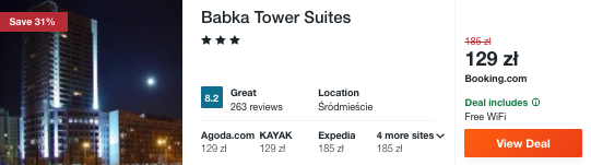 zarezerwuj hotel w warszawie