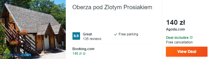 Rezerwacja noclegów