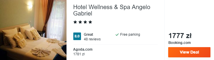 Hotel w Czarnogórze